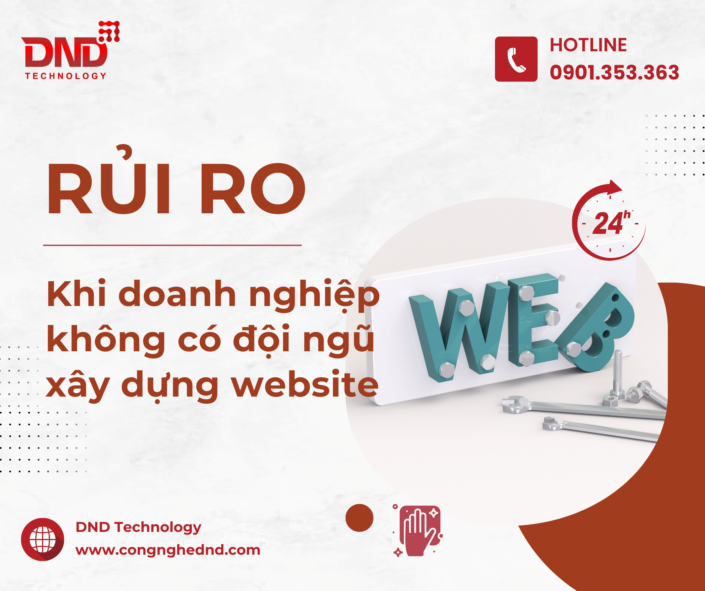 KHÔNG CÓ WEBSITE HAY ĐỘI NGŨ XÂY DỰNG WEBSITE - DOANH NGHIỆP ĐỐI MẶT VỚI NHỮNG RỦI RO GÌ ? 